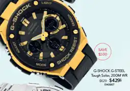 Angus & Coote G-SHOCK G-STEEL Tough Solar, 200M WR offer