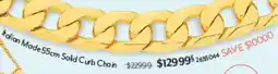 Angus & Coote Italian Made 55cm Sold Curb Chain offer