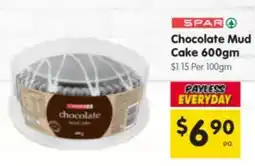 Spar Chocolate Mud Cake offer