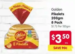 Spar Golden Pikelets offer