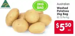 Spar Australian Washed Potatoes offer