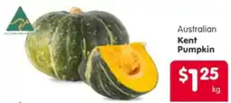 Spar Australian Kent Pumpkin offer