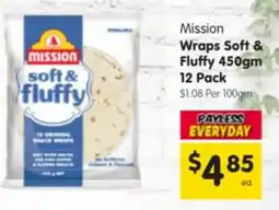 Spar Mission Wraps Soft & Fluffy offer