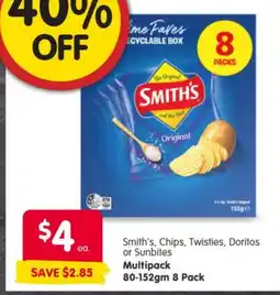 Spar Smith's Chips offer