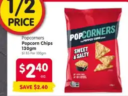 Spar Popcorners Popcorn Chips offer