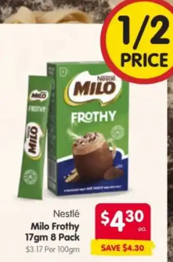 Nestlé Milo Frothy