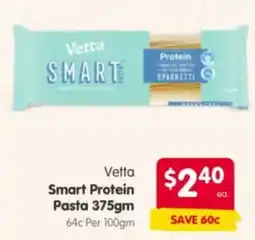 Spar Vetta Smart Protein Pasta offer