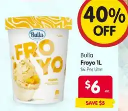 Spar Bulla Froyo offer