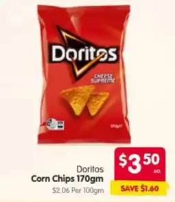 Spar Doritos Corn Chips offer