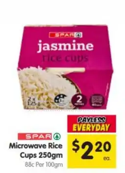 Spar SPAR jasmine rice cups offer