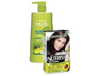 Coles Garnier Fructis Shampoo or Conditioner 850ml or Garnier Nutrisse Hair Colour 1 Pack offer