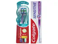 Coles Colgate 360° Value Pack Toothbrush 2 Pack or Colgate Sensitive Toothpaste 110g offer