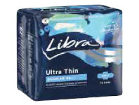 Coles Libra Ultra Thin Regular Pads with Wings 14 Pack offer