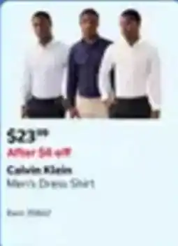 Costco Calvin Klein Men's Dress Shirt offer