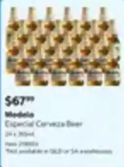 Costco Modelo Especial Cerveza Beer offer