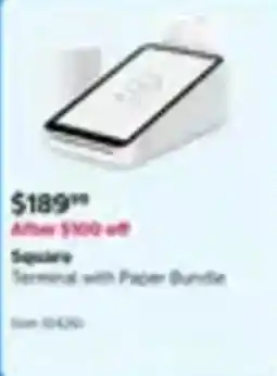 Costco Square Terminal with Paper Bundle offer