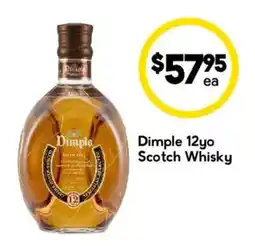 Drakes Dimple 12yo Scotch Whisky offer