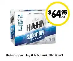 Drakes Hahn Super Dry Low Carb offer