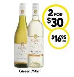 Drakes Giesen 750ml offer