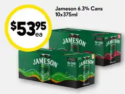 Drakes Jameson 6.3% Cans offer