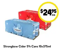 Drakes Strongbow Cider offer