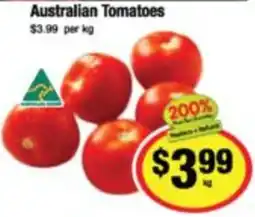 CORNETTS Australian Tomatoes offer