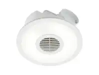 LivingStyles Skyline T5 Round Exhaust Fan, White offer