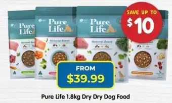 Pure Life 1.8kg Dry Dry Dog Food
