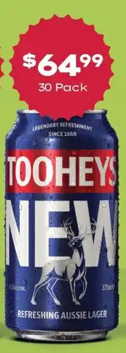Thirsty Camel Tooheys New offer