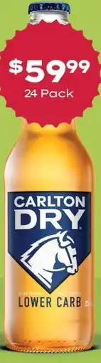 Thirsty Camel Carlton Dry Lower Carb offer