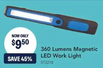 360 Lumens Magnetic LED Work Light
