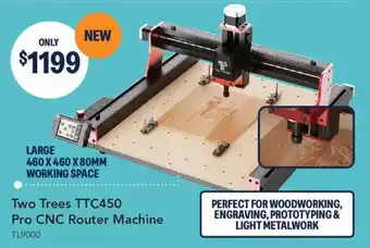 Two Trees TTC450 Pro CNC Router Machine