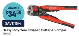 Jaycar Electronics Heavy Duty Wire Stripper, Cutter & Crimper offer
