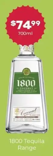 Thirsty Camel 1800 Coconut offer