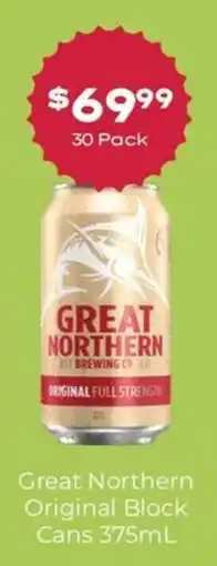 Thirsty Camel Great Northern Original Block Cans offer