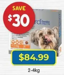 PetO Card Chewables for Dogs 2-4kg offer