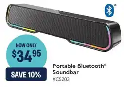 Jaycar Electronics Portable Bluetooth Soundbar offer