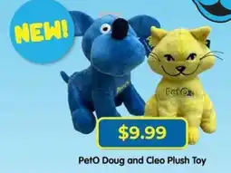 PetO PetO Doug and Cleo Plush Toy offer