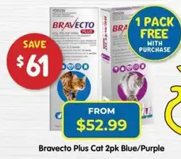 PetO Bravecto Plus Cat offer