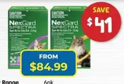 PetO NexGard Spectra Spot-On for Cats offer