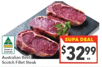 Australian Beef Scotch Fillet Steak
