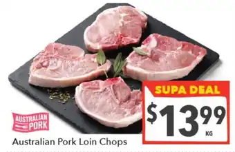 Australian Pork Loin Chops
