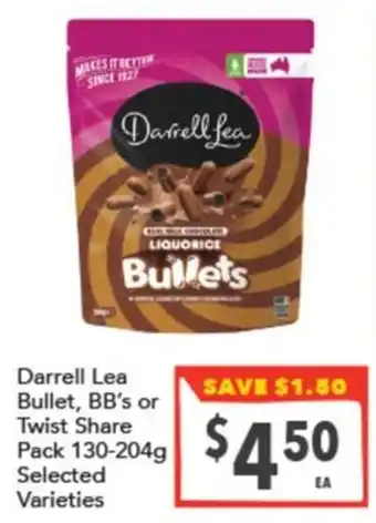 Darrell Lea Bullet