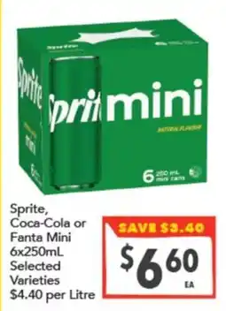 Supa Valu Sprite mini offer
