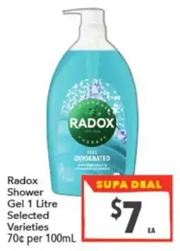 Supa Valu Radox Shower Gel offer