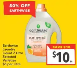 Supa Valu Earthwise Laundry Liquid offer