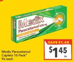 Supa Valu Medix Paracetamol Caplets offer