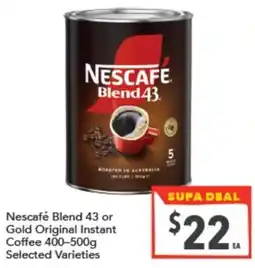 Supa Valu Nescafe Blend 43 offer