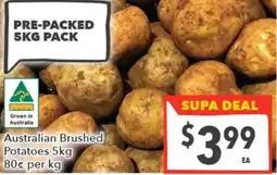 Supa Valu Australian Brushed Potatoes offer