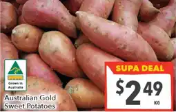 Supa Valu Australian Gold Sweet Potatoes offer
